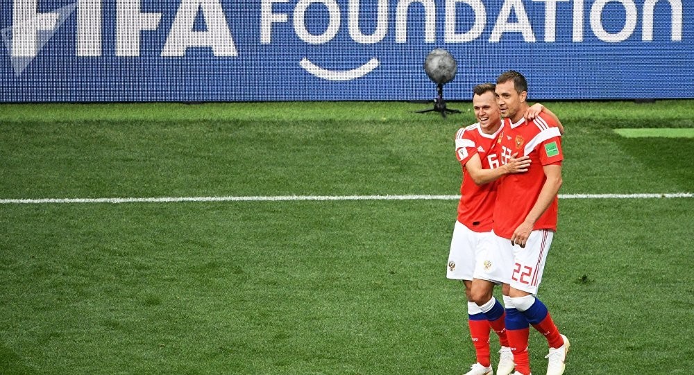 Hai tuyển thủ Nga Cheryshev và Dzyuba được đưa vào đội hình tiêu biểu World Cup 2018 | Báo Nghệ An điện tử