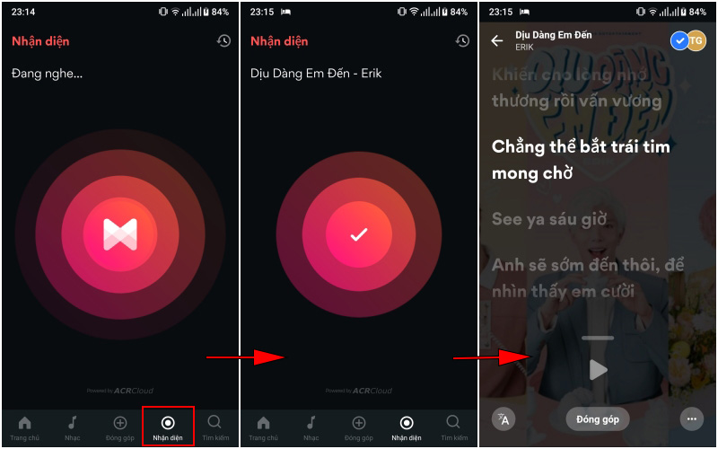 cách sử dụng và kết quả của musixmatch