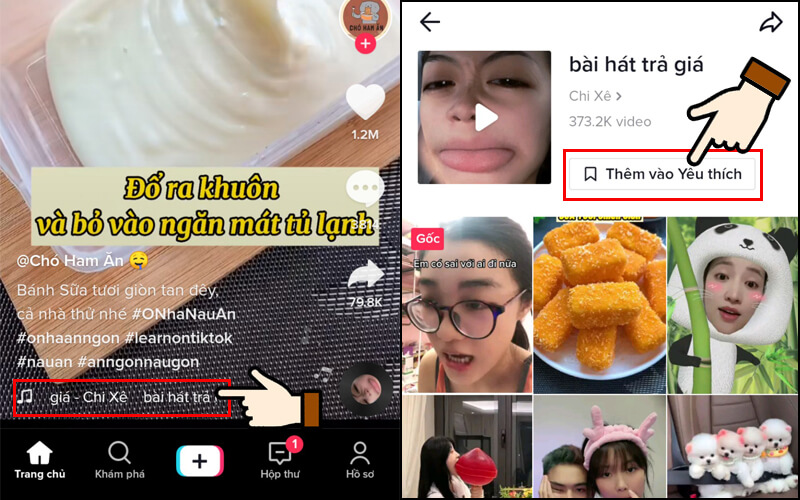 Tìm kiếm bài hát trong tệp đính kèm video
