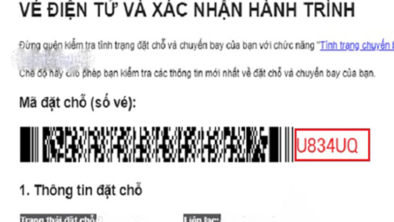 Mã đặt chỗ (code) là gì? Mã đặt chỗ (code) là gì?